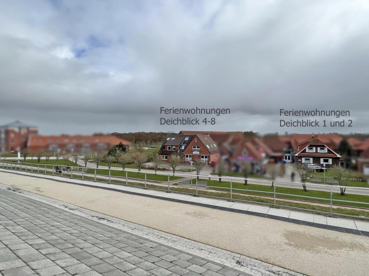 Deichblick 6 In Norddeich- Urlaub Mit Meerblick Am Strand Норден Экстерьер фото